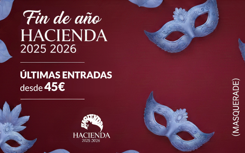 Fin de Año en Hacienda Jávea 2025: Vive la experiencia ‘Masquerade’